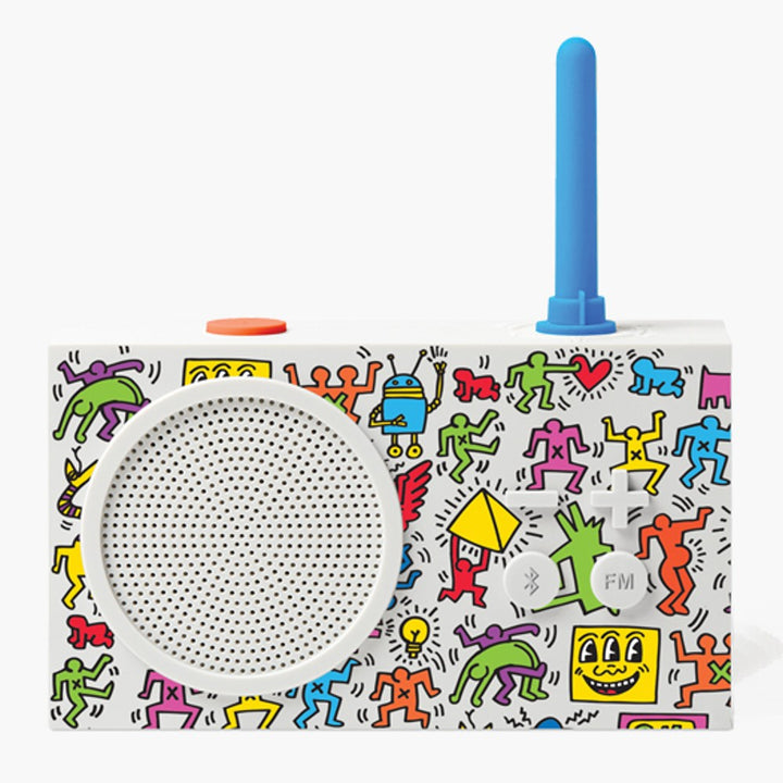 Lexon Tykho 3 FM Radio, 3W BT Speaker  - Lexon x Keith Haring - Happy
