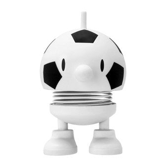 Hoptimist Football Bumble (Height 7.6 cm), Small, White