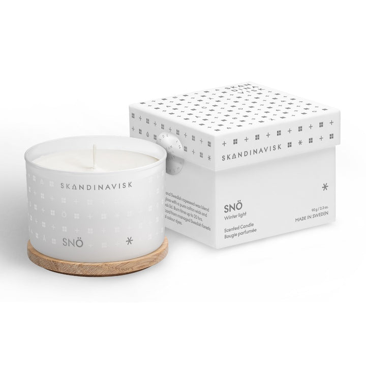 Skandinavisk Scented Candle SNO Snow / Winter Light 90g