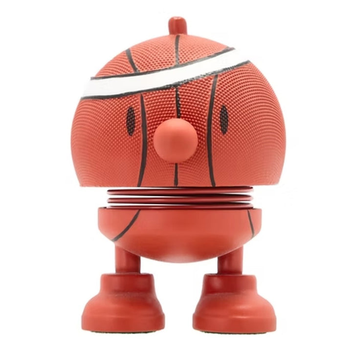 Hoptimist Basketball Bumble (Height 7.6 cm), Small, Orange