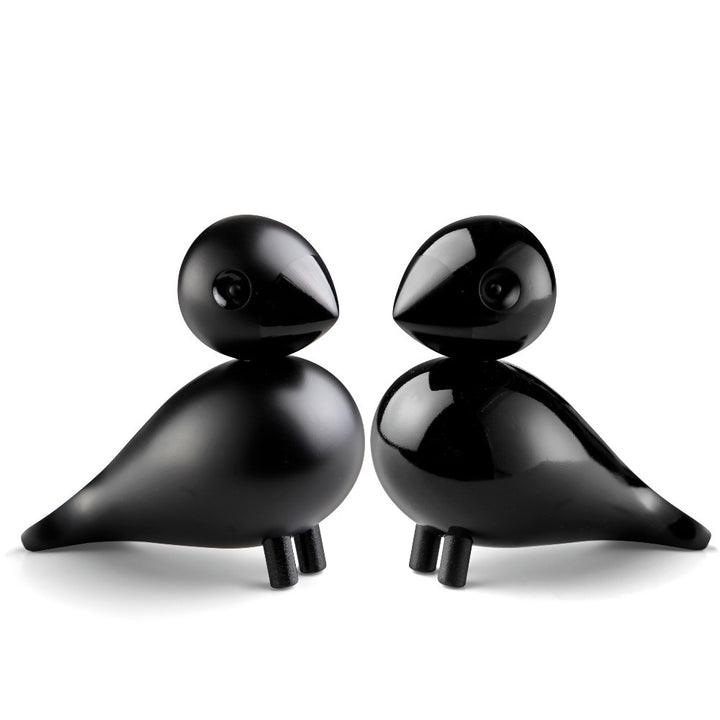 Kay Bojesen Lovebirds Black 1 Pair