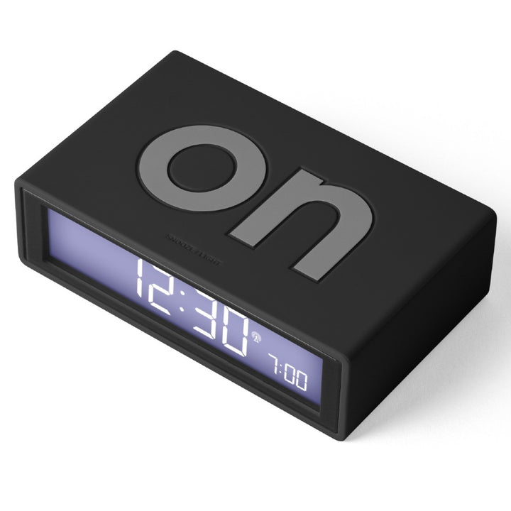 Lexon Flip Reversible LCD Alarm Clock