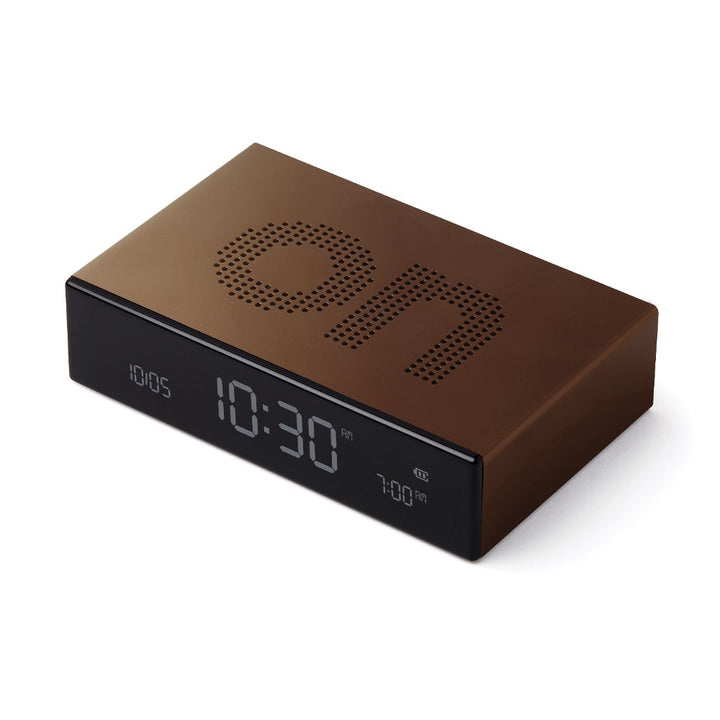 Lexon Flip Premium LCD Alarm Clock